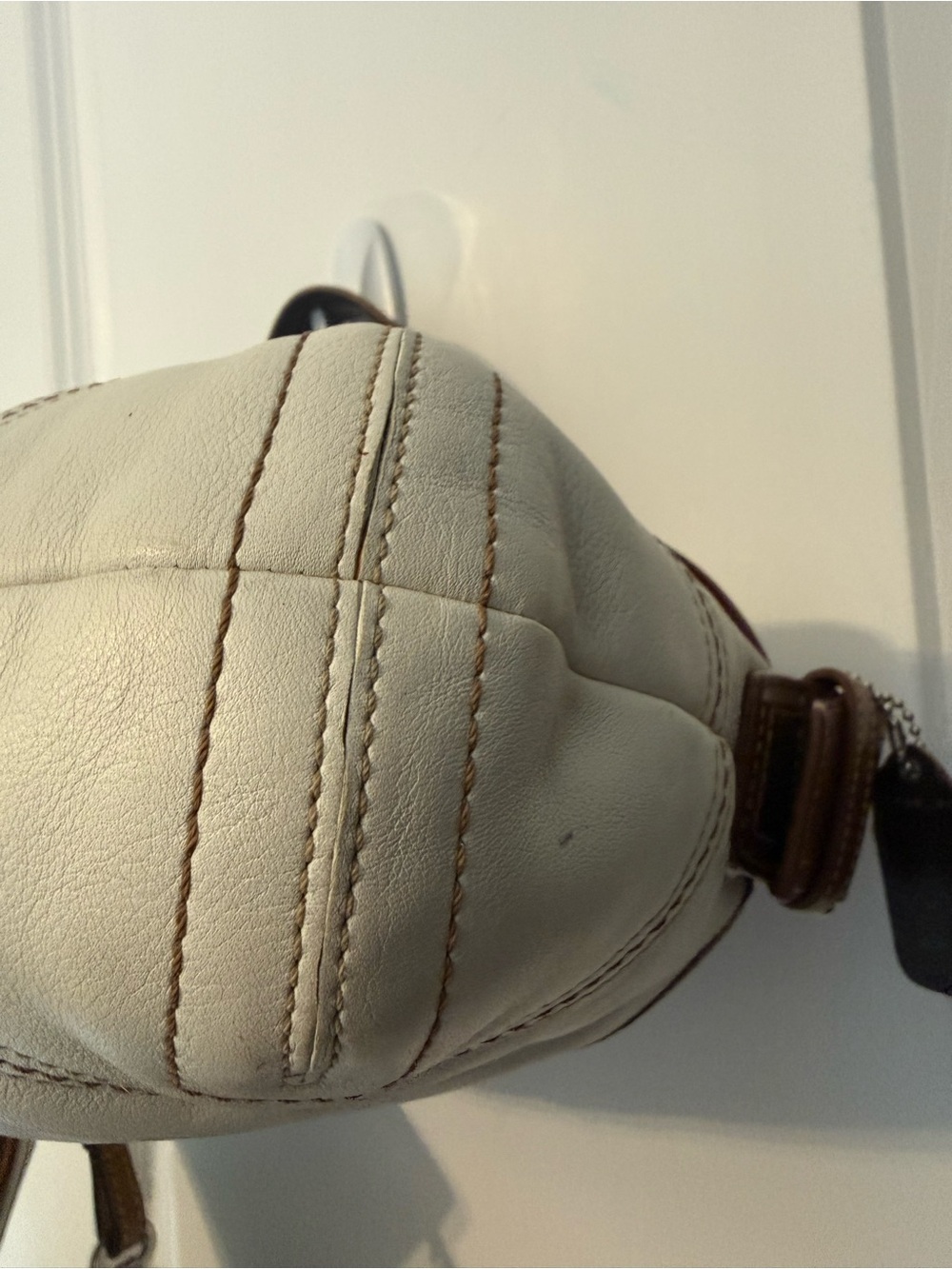 Coach SoHo flap Leather Shoulder Bag with Matching Wallet - Picture 11 of 11